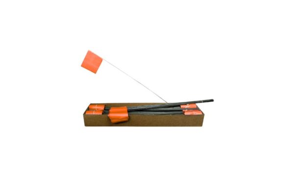 FLAG ORANGE WIRE 15"-2"X3" (100